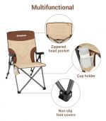 Кресло кемпинговое складное King Camp 2225 Polar C30