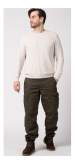 Демисезонные мужские брюки Taygerr М-65 твил-флис