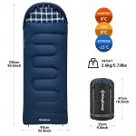 Спальный мешок левый King Camp 2212 Cloud 400 -15 (комфорт +4)