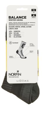 Носки Norfin T2M Balance Winter Hiking Crew