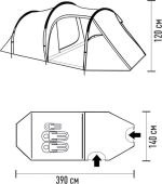 Палатка Talberg Mira 2–3