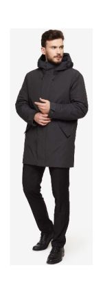 Зимнее мужское пальто Bask Minkar