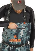 Полукомбинезон Norfin Pilot Bootfoot Camo с сапогами