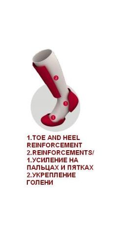 Носки высокие Mund Skiing Wool 314