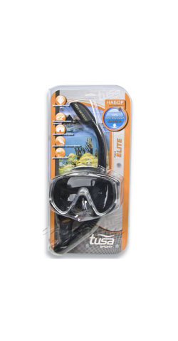 Комплект маска M-14 + трубка USP-190 Tusa Sport UCR-1419