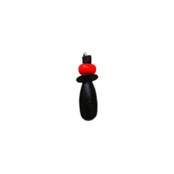 Lucky John - Мормышка функциональная блистер в упаковке 5 штук Нимфа с петел. крыл. и бисер. 040 мм