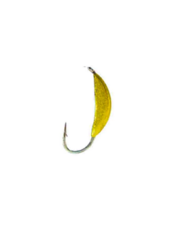 Lucky John - Мормышка классическая в наборе из 5 штук Банан с петелькой 015 мм