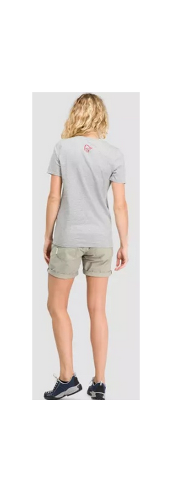 Norrona - Женская футболка с принтом 29 Cotton Heritage T-Shirt