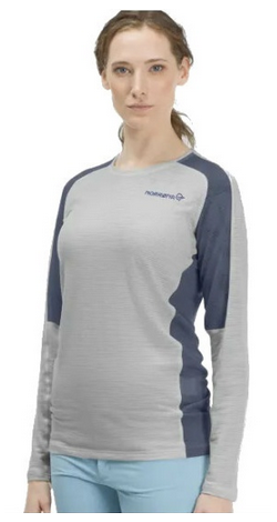 Norrona - Женская футболка с длинным Bitihorn Wool