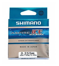Shimano - Леска высококачественная Aspire Silk S Ice 50м