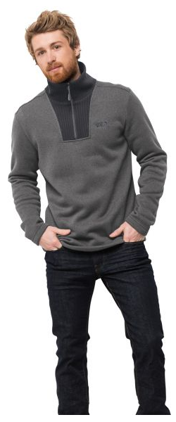 Мужской флисовый пуловер Jack Wolfskin Scandic pullover men