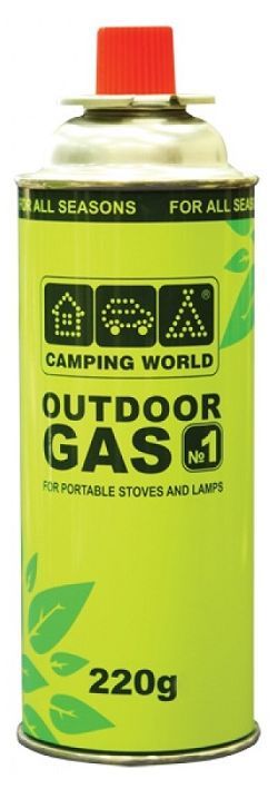Картридж газовый Camping World 220 г (цанговый)