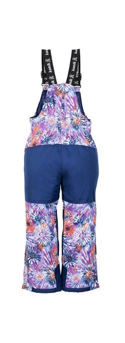 Kamik - Детские зимние штаны на лямках для девочек Winkie Flowerburst