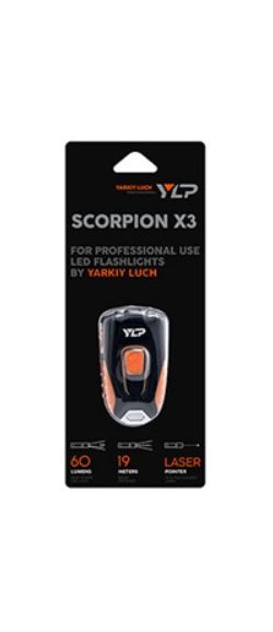 Яркий луч - Компактный фонарь-брелок YLP Scorpion X3