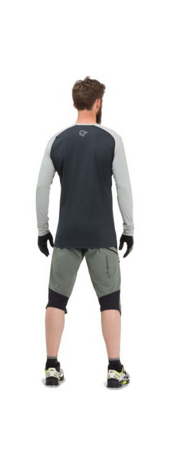 Norrona - Лёгкая техничная футболка Fjora Equaliser Lightweight Long Sleeve