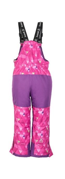 Kamik - Детские зимние штаны на лямках для девочек Winkie Freefall