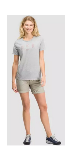 Norrona - Женская футболка с принтом 29 Cotton Heritage T-Shirt