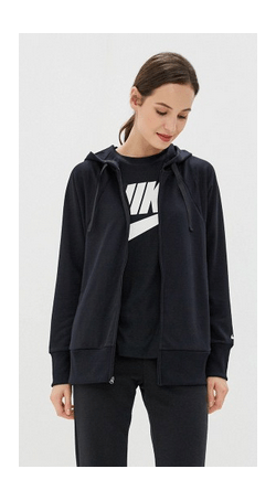 Nike - Толстовка женская W NK Dry Flc Get Fit Hoodie FZ