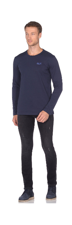 Лонгслив хлопковый Jack Wolfskin Essential Longsleeve Men