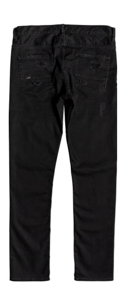 Quiksilver - Интересные мужские джинсы Distorsion Stranger Black