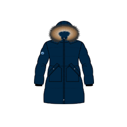 Laplanger - Женское удлинённое пальто Скандия/Loft/Space