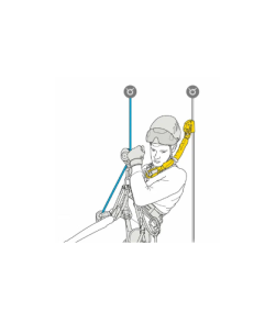 Самостраховка с амортизатором Petzl Asap'Sorber