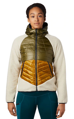 Mountain Hardwear - Гибридная женская куртка Altius Hybrid Hoody