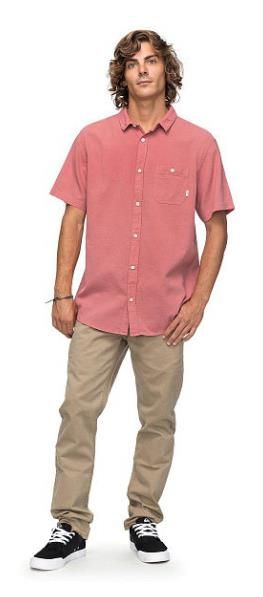 Quiksilver - Цветная мужская рубашка с коротким рукавом New Time Box
