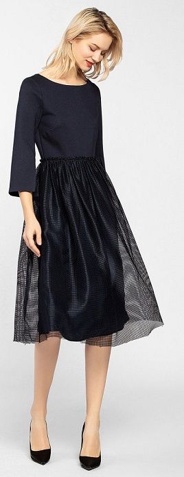 Apart - Очаровательное платье с юбкой из сетки
