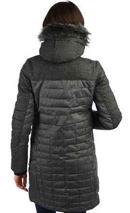 Superdry - Пальто утепленное для девушек Elements Tweed Hooded Parka