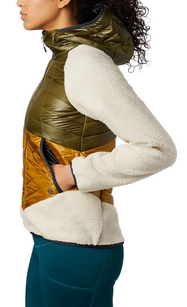 Mountain Hardwear - Гибридная женская куртка Altius Hybrid Hoody