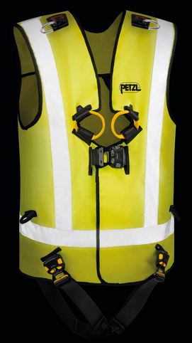 Petzl - Привязь с жилетом для спасательных работ Newton Easyfit Hi-Viz
