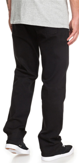 Quiksilver - Универсальные прямые джинсы Sequel Black Black
