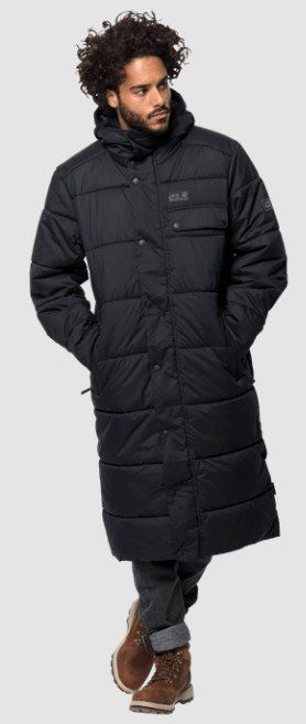 Лаконичное мужское пальто Jack Wolfskin Kyoto Coat M