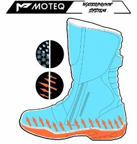 Moteq - Короткие мотоботинки Camper