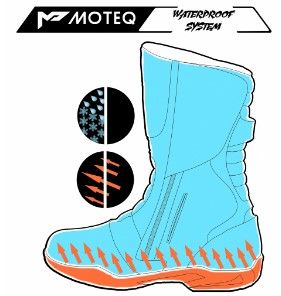 Moteq - Универсальные мужские мотоботинки Stranger