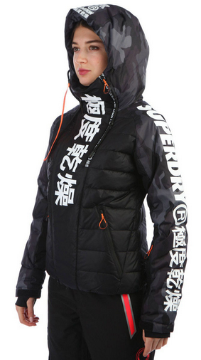 Superdry - Куртка сноубордическая для девушек Japan Edition Snow Down Jacket