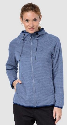 Jack Wolfskin — Куртка флисовая женская Tongary hooded jacket women