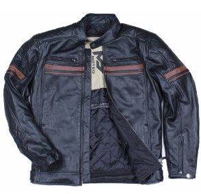Moteq - Кожаная мотоциклетная куртка Challenger