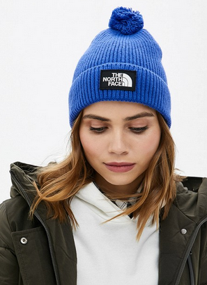 The North Face - Шапка с помпоном Logo Box Pom