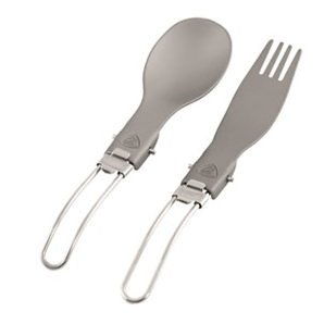 Robens - Набор ложка и вилка Folding Alloy Cutlery Set