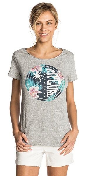 Rip Curl - Женская футболка Hibiscus Beach Tee