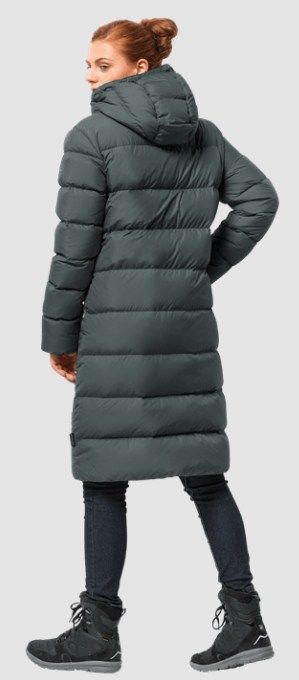 Женское пуховое пальто Jack Wolfskin Crystal Palace Coat