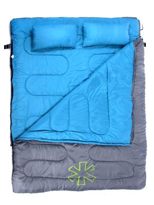 Мешок-одеяло спальный Norfin Alpine Comfort Double 250 (комфорт +10)