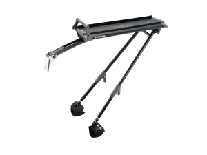 Прочный багажник со стойками на клипсах Topeak Roadie Rack With Rx Quick Track Plate