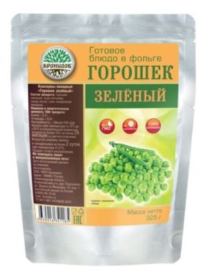 Отличный гарнир для туриста Кронидов Зеленый горошек