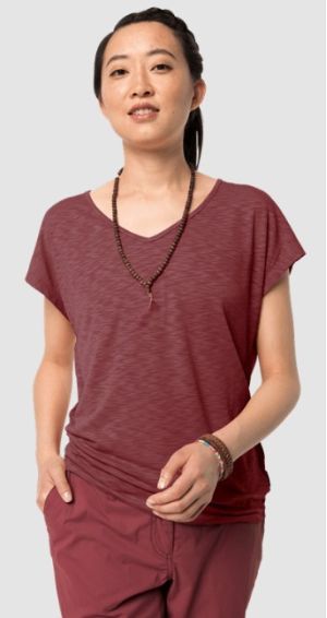 Футболка для путешествий Jack Wolfskin Travel T W
