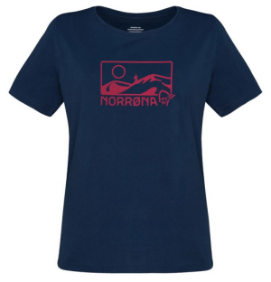 Norrona - Женская футболка из органического хлопка 29 Cotton Touring T-Shirt