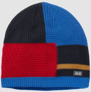 Jack Wolfskin - Детская вязаная шапка Stormlock Patch Cap Kids