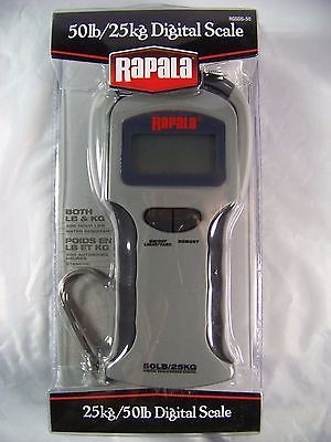 Rapala - Весы электронные с памятью (25 кг.)